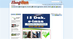Desktop Screenshot of elazigilan.com