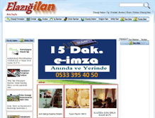 Tablet Screenshot of elazigilan.com